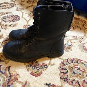 Black Combat Boots
